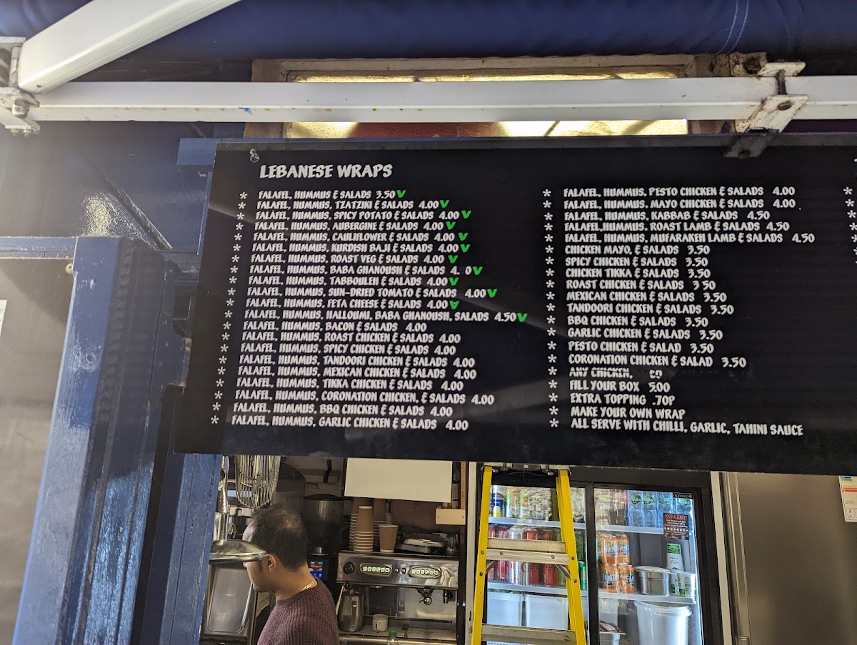 Najar's Place Menu - Image 1